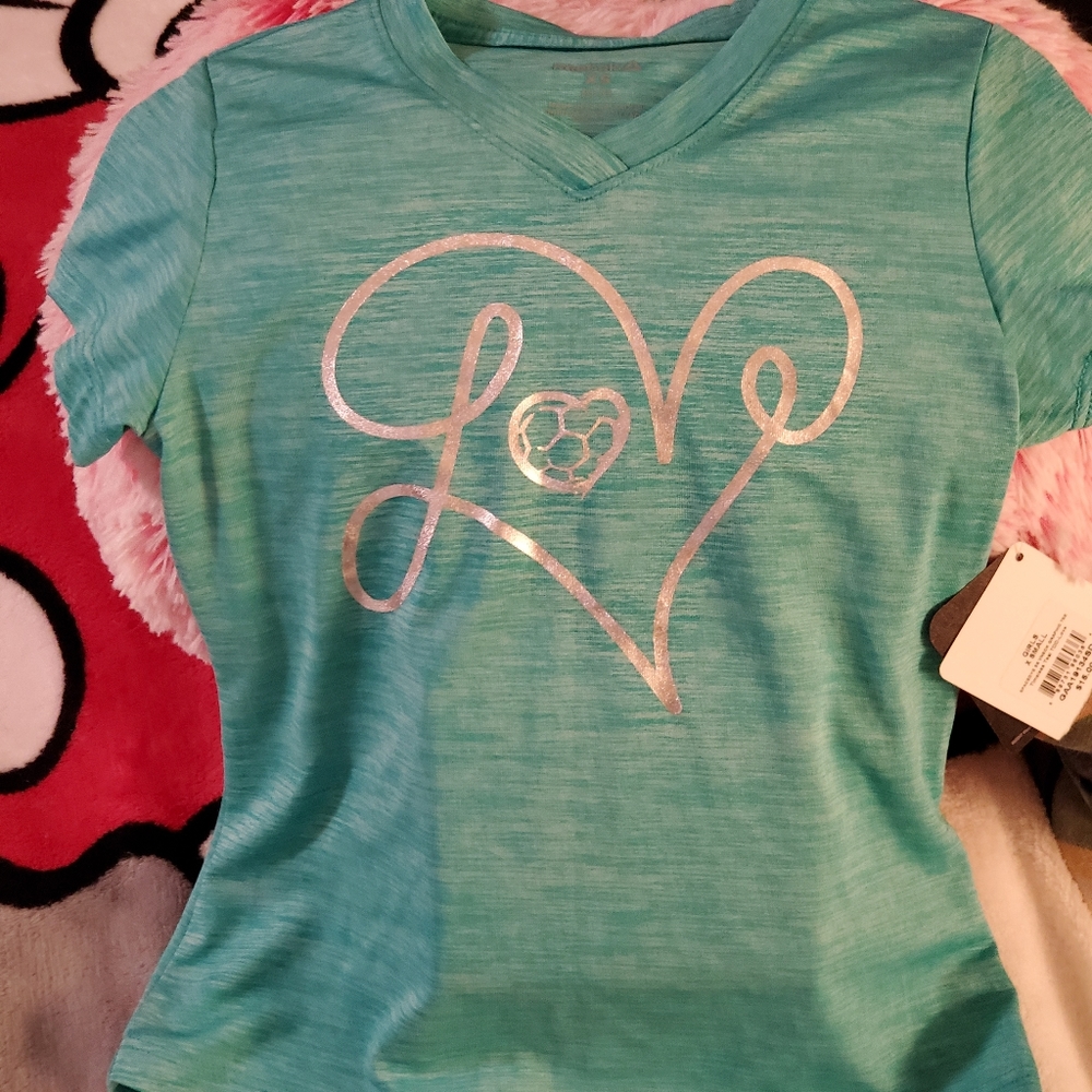 (NEW) GIRL'S Reebox Short Sleeve